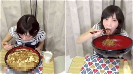 کار غیر ممکن و باورنکردنی دختر لاغر اندام ژاپنی! (عکس)