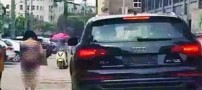 زن آبرومندی که بخاطر شوهرش برهنه در خیابان چرخید (عکس)