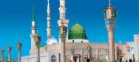 نمایش تار موی منتسب به پیامبر اسلام در یک مسجد ! (عکس)