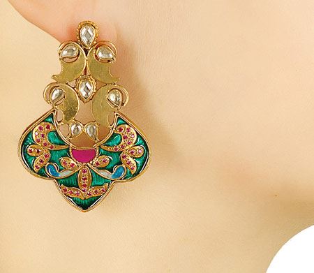 زیباترین مدل گوشواره های هندی