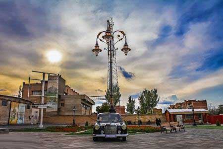 فستیوال جالب رژه ماشین های کلاسیک در تبریز