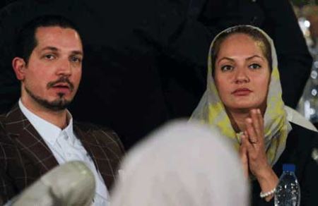 جدیدترین عکس های مهناز افشار و همسرش در خانه سینما