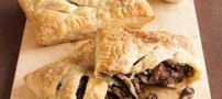 طرز تهیه نان با قارچ و خامه