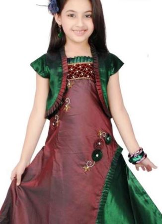 جدیدترین مدل های لباس مجلسی هندی دختر بچه ها
