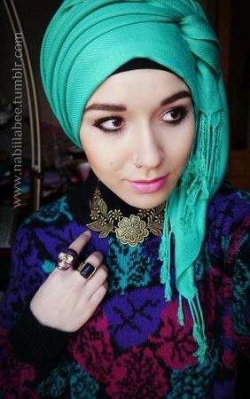 عکس های زیباترین دختران با حجاب