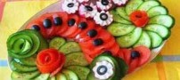 زیباترین مدل های تزئین سالاد فصل