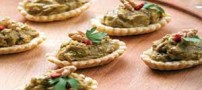 طرز تهیه تارت بادنجان و سیر