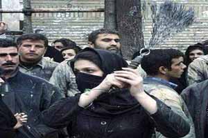 عکس های زنجیر زدن دختران در روز عاشورا منتشر شد