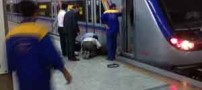 خودکشی وحشتناک پسری در مترو تهران + عکس