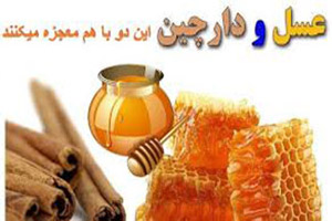 بیست معجزه عسل و دارچین