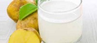 خواص باورنکردنی آب سیب زمینی