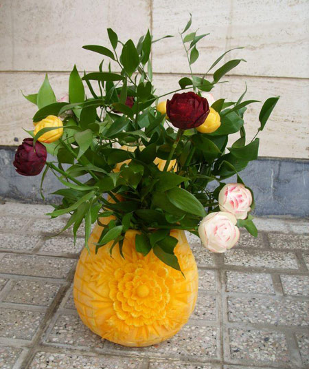تصاویری از ایده های زیبا تزئین شب یلدایی برای عروس