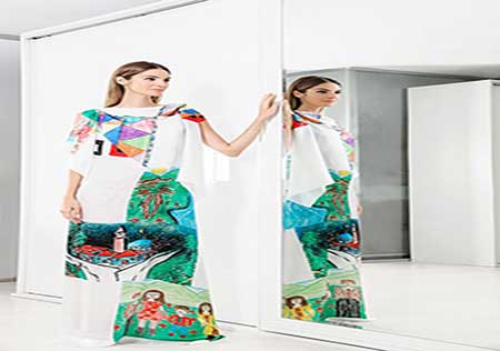 کار زیبای استفاده نقاشی ناشنوایان در طراحی لباس (عکس) کار زیبای استفاده نقاشی ناشنوایان در طراحی لباس (عکس)
