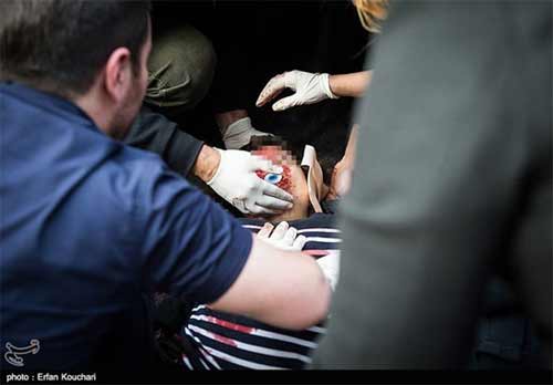 جان کندن دختر تهرانی در 20 دقیقه مجاور بیمارستان (عکس18+)