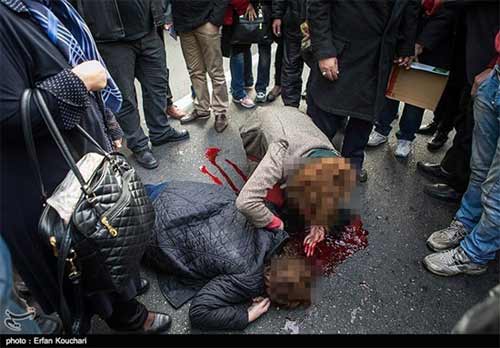 جان کندن دختر تهرانی در 20 دقیقه مجاور بیمارستان (عکس18+)