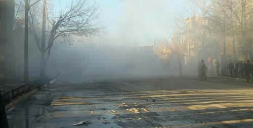 5 کیلومتر از شهر ارومیه در آتش سوزی نابود شد (عکس)