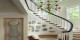 طراحی پله های گرد چشم گیر در دکوراسیون منزل (عکس)