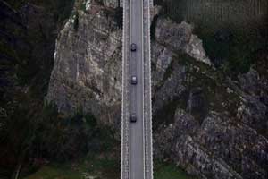 طولانی ترین پل معلق جهان در زمان های قدیم (عکس)