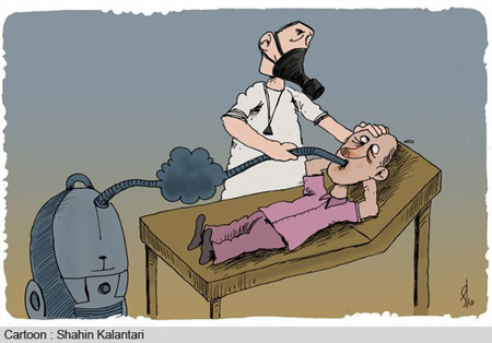 کاریکاتورهای بسیار جالب با موضوع آلودگی هوا