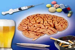 اثرات مواد مخدر و اعتیاد آور روی مغز
