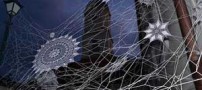 هنرمندی که با تور آثار هنری زیبایی خلق می کند (+تصاویر)