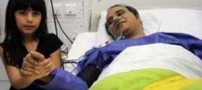 عکس شهرام شکوهی و دخترش در بیمارستان بعد از جراحی قلب