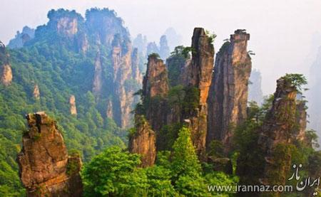 عکسهای دیدنی و زیبا از مناطق کوهستانی هونان در چین