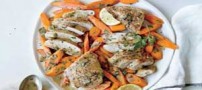 آموزش درست کردن خوراک مرغ رژیمی و سبزیجات