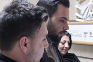 احسان علیخانی به ملاقات سارا عبدالملکی رفت (عکس)