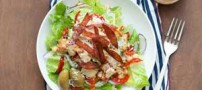 نحوه تهیه سالاد گرم سالامی ایتالیایی