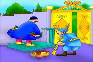 ضرب المثل باغ شاه که رفتی، نباید زیاد بیایی، کم چرا