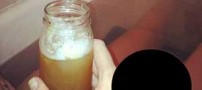 زنی که از زایمان طبیعی اش عکس سلفی گرفته (عکس)