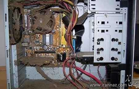 کثیف ترین کامپیوتر جهان را ببینید! (عکس)