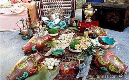 زیباترین مدل های تزیین سفره هفت سین 95