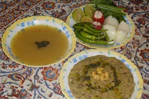گوشت و لوبیای اصفهانی + طرز تهیه