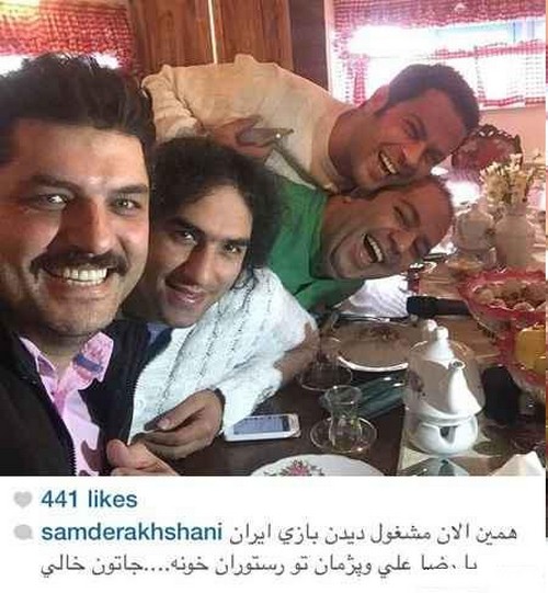 بازیگران ایرانی و هنرمندان سینما در اینستاگرام