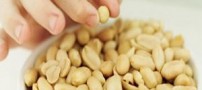 سیاه شدن مو با خوردن بادام زمینی