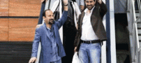 حسینی و علیدوستی در فرودگاه (عکس)