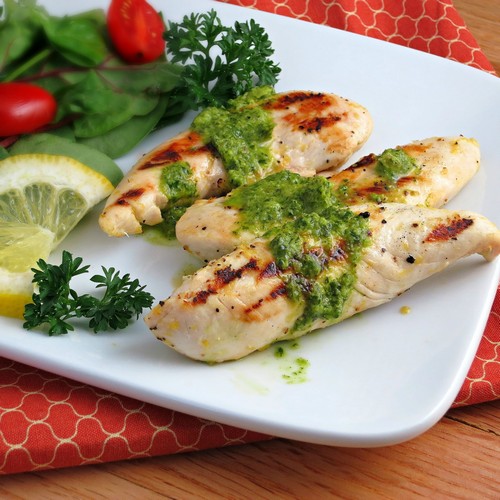 نحوه ی درست کردن مرغ و سالسای سبز نحوه ی درست کردن مرغ و سالسای سبز