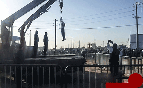 اعدام باورنکردنی در ملاء عام در شیراز (عکس)