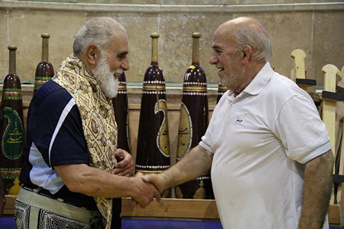 ناطق نوری در گود زورخانه تهران (عکس) ناطق نوری در گود زورخانه تهران (عکس)