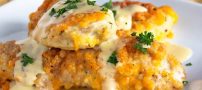 چگونه غذایی با مرغ و پنیر درست کنیم؟
