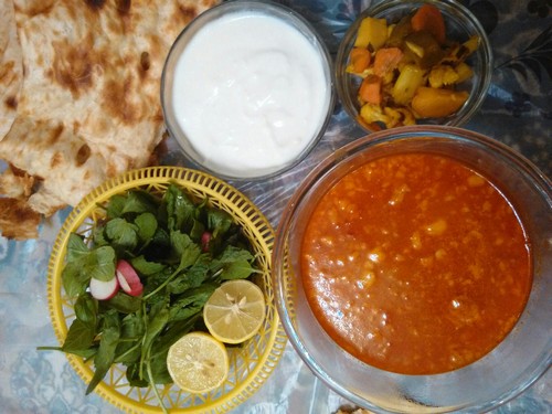 راز پخت آبگوشت لپه و لیمو عمانی