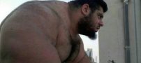 عکس های باورنکردنی از سجاد غریبی ملقب به هرکول ایرانی