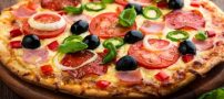 طرز تهیه پیتزا رامن بدون خمیر