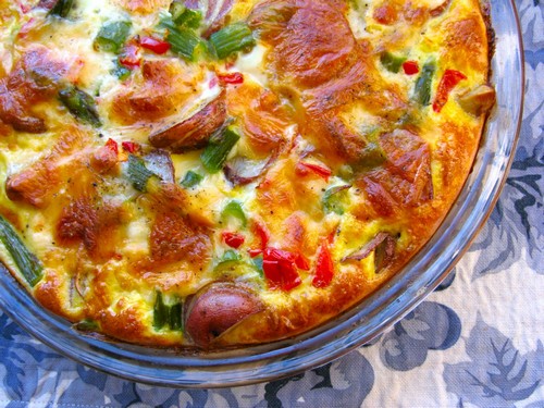 طرز پخت املت اسپانیایی