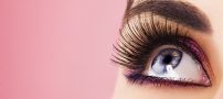 راهی برای داشتن مژه های بلند