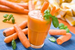 با خوردن آب هویج چاق شوید