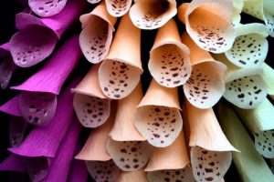 عکس هایی از گل های ساخته شده با کاغذ