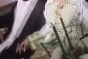سوژه شدن ازدواج این مرد عرب با یک زن بی حجاب (عکس)